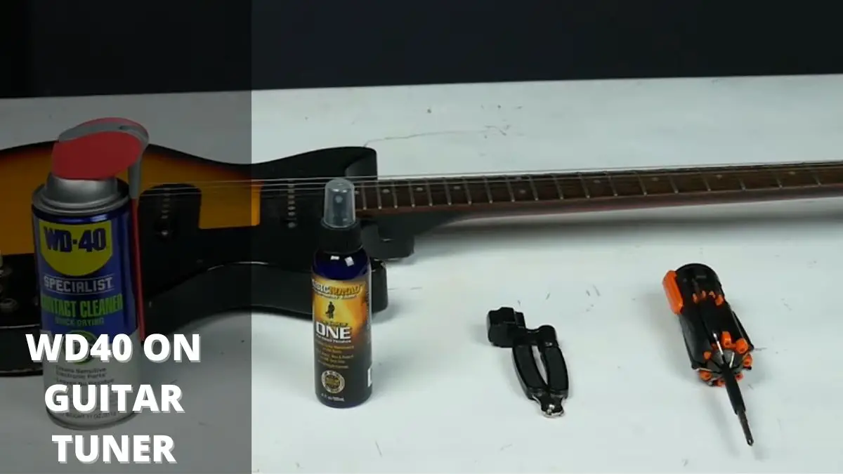 Can You Use WD40 On Guitar Tuners