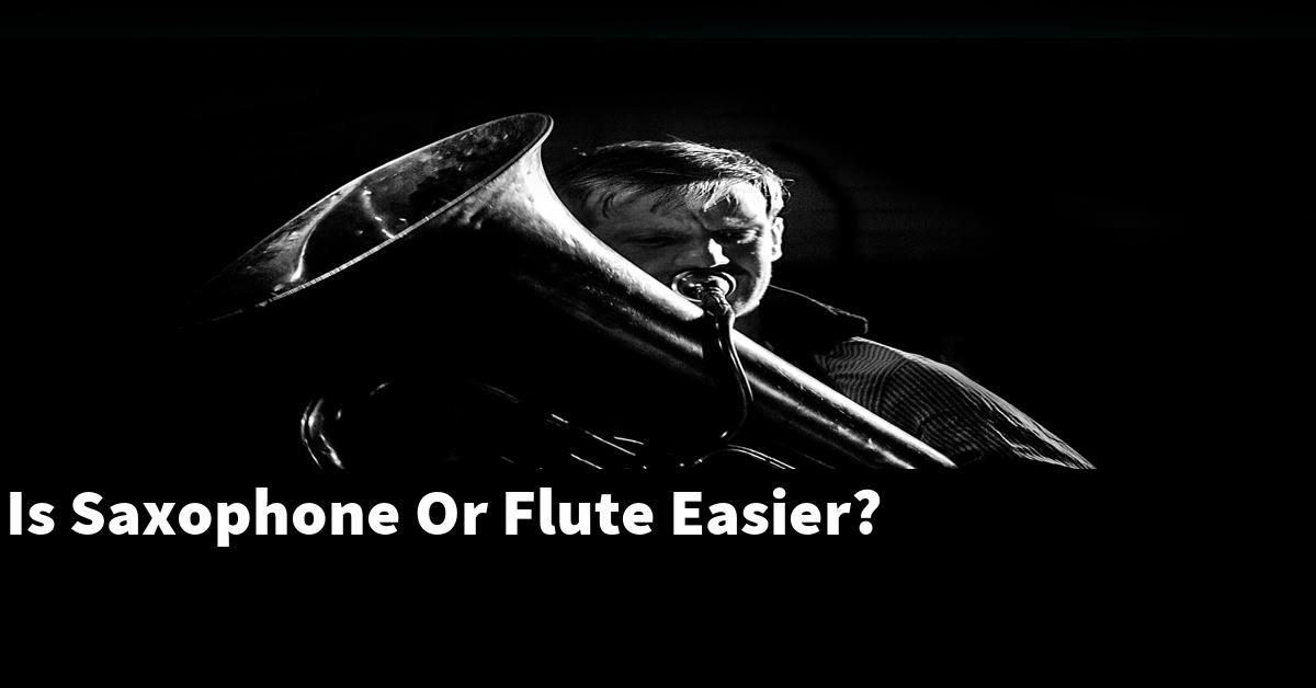 Is Saxophone Or Flute Easier?