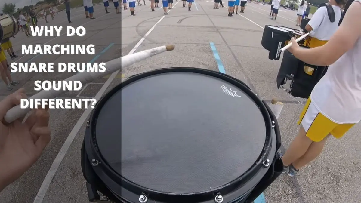Why Do Marching Snare Drums Sound Different?